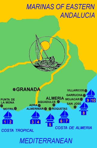 Marinas of Granada and Almeria Marinas of Granada and Almeria
