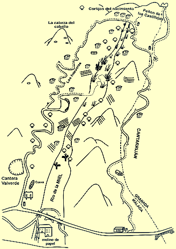 Castillejos via the Rio de la Miel